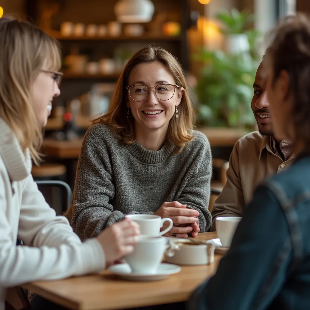 Neformální komunitní setkání účastníků a sdílení zkušeností
